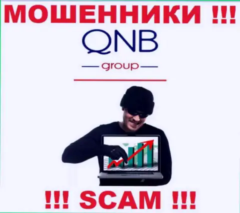 QNB Group хитрым образом Вас могут затянуть в свою компанию, остерегайтесь их