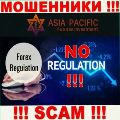 ОПАСНО связываться с Азия Пацифик Футурес Инвестмент, которые не имеют ни лицензии, ни регулирующего органа