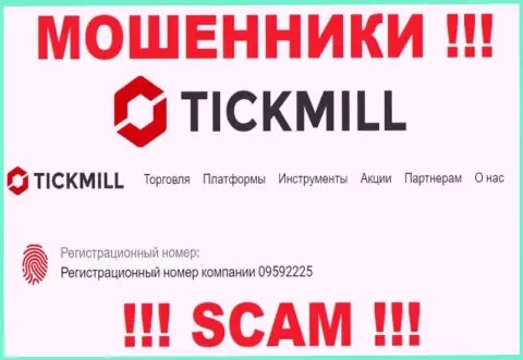 Наличие рег. номера у Tickmill Ltd (09592225) не говорит о том что контора честная