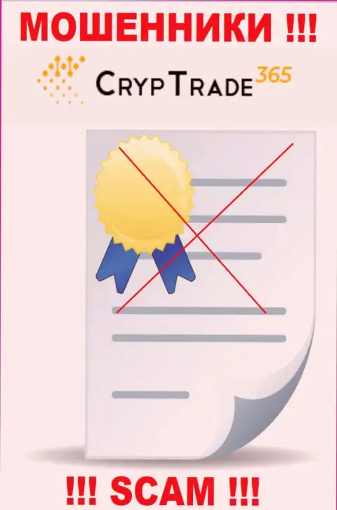 С Cryp Trade365 слишком рискованно взаимодействовать, они даже без лицензии, цинично сливают вложенные деньги у клиентов