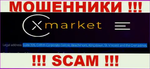 Зарегистрированы интернет мошенники Х Маркет в офшорной зоне  - Сент-Винсент и Гренадины, будьте очень бдительны !!!