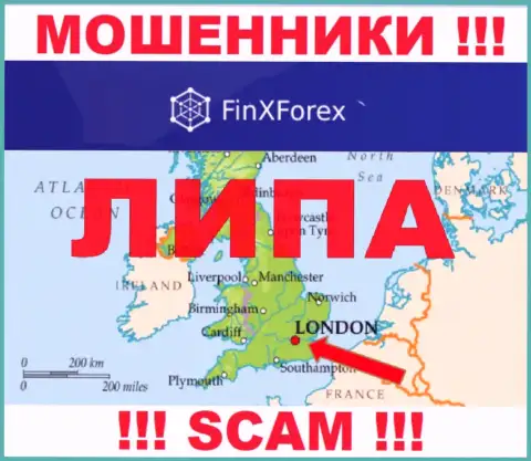 Ни единого слова правды относительно юрисдикции FinXForex на онлайн-ресурсе компании нет - это мошенники