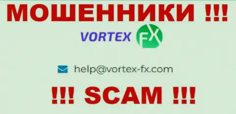 На сайте VortexFX, в контактах, размещен адрес электронного ящика этих internet-мошенников, не рекомендуем писать, обуют