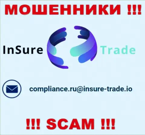 Контора Insure Trade не прячет свой электронный адрес и представляет его на своем веб-сайте