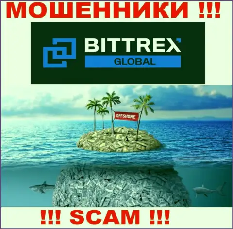 Bermuda - именно здесь, в офшорной зоне, базируются мошенники Bittrex Global