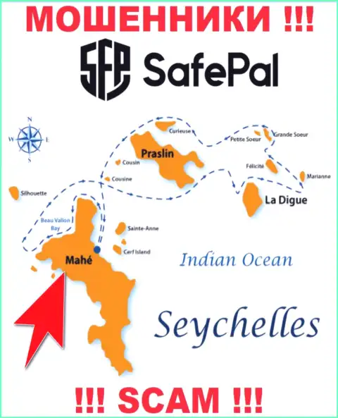 Mahe, Republic of Seychelles - это место регистрации компании СейфПэл, находящееся в офшоре