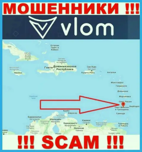 Компания Влом Ком - это internet-мошенники, базируются на территории Saint Vincent and the Grenadines, а это офшор