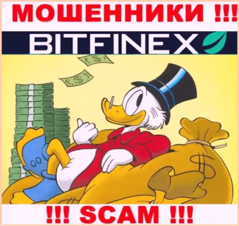 С компанией Bitfinex заработать не выйдет, затащат в свою компанию и сольют подчистую