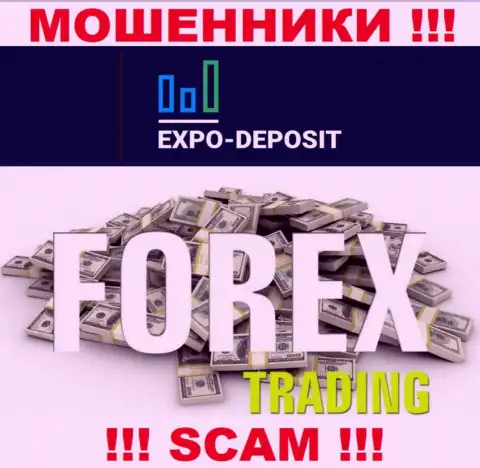 ФОРЕКС - это сфера деятельности противоправно действующей компании Expo-Depo Com