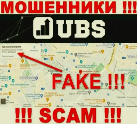 На web-сервисе UBS Groups вся информация относительно юрисдикции ложная - очевидно мошенники !!!