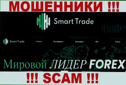 Довольно-таки рискованно верить Smart-Trade-Group Com, предоставляющим услугу в области Форекс