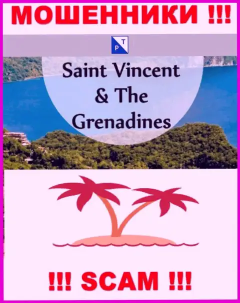 Оффшорные интернет-аферисты ПлазаТрейд Нет прячутся тут - Saint Vincent and the Grenadines