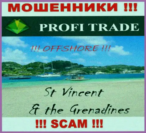 Зарегистрирована организация Profi-Trade Ru в офшоре на территории - St. Vincent and the Grenadines, МОШЕННИКИ !