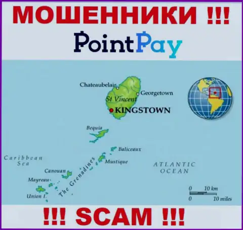 ПоинтПей Ио - это ворюги, их место регистрации на территории St. Vincent & the Grenadines