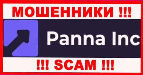 Логотип МОШЕННИКА PannaInc Com