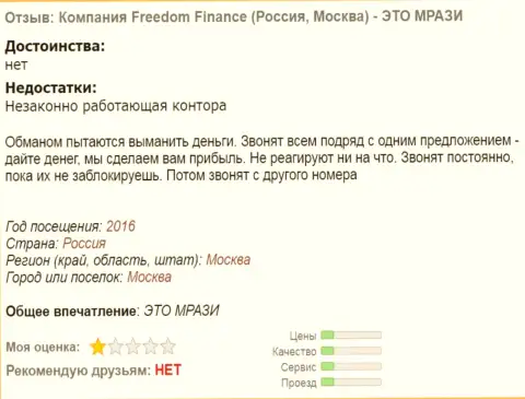 BankFFIn Ru досаждают клиентам телефонными звонками - МОШЕННИКИ !!!