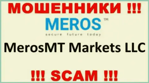 Организация, владеющая кидалами Meros TM - это МеросМТ Маркетс ЛЛК