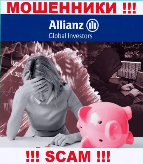 Дилинговая контора AllianzGlobalInvestors очевидно неправомерно действующая и точно ничего полезного от нее ожидать не приходится