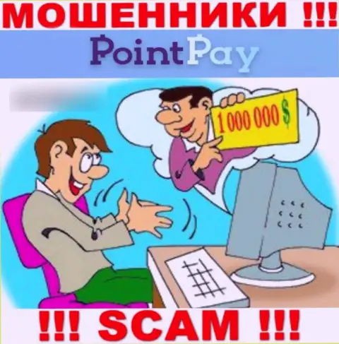Рекомендуем избегать уговоров на тему сотрудничества с Point Pay - это МОШЕННИКИ !!!