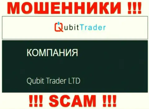 Qubit-Trader Com - это мошенники, а руководит ими юридическое лицо Qubit Trader LTD