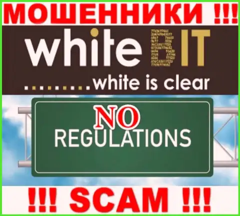 С WhiteBit довольно рискованно совместно работать, ведь у организации нет лицензии на осуществление деятельности и регулирующего органа