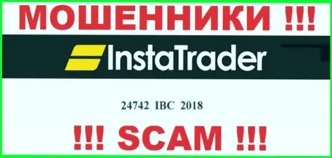 Не связывайтесь с компанией InstaTrader, рег. номер (24742 IBC 2018) не повод доверять деньги