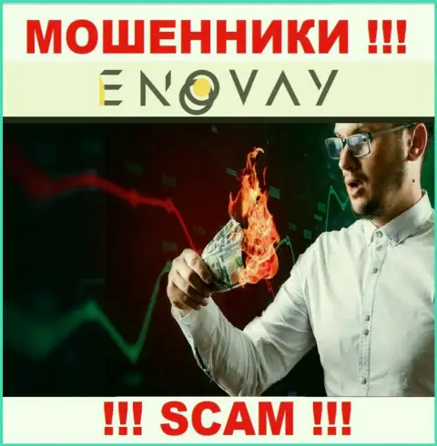 Намерены зарабатывать в internet сети с мошенниками EnoVay Com - это не получится однозначно, облапошат